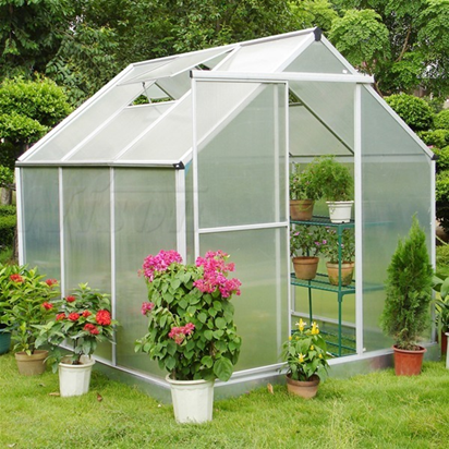 Rigid frame home garden greenhouse